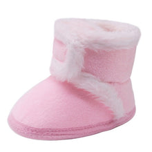 Carregar imagem no visualizador da galeria, Newborn Baby Boots Winter First Walkers Tassel Baby Girls Shoes Fur Snow Super Warm Prewalkers Soft Sole No-slip Booties Booty
