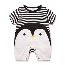 Cargar imagen en el visor de la galería, 100% Pure Cotton Baby Girl Romper Summer Short Sleeved Cartoon Animal Jumpsuit Toddler Cute Boutique Clothes For Baby Clothing
