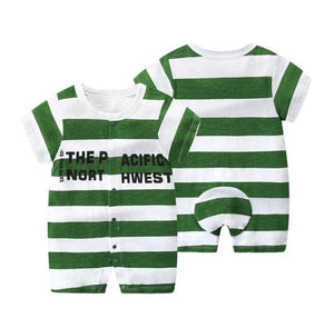 100% Pure Cotton Baby Girl Romper Summer Short Sleeved Cartoon Animal Jumpsuit Toddler Cute Boutique Clothes For Baby Clothing