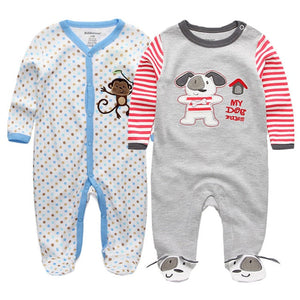 2020 baby clothes Full Sleeve cotton infantis baby clothing romper cartoon costume ropa bebe 3 6 9 12 M newborn boy girl clothes