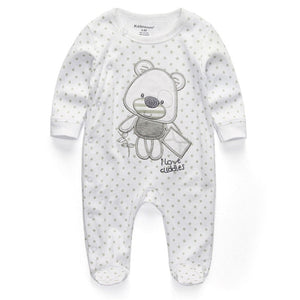 2020 baby clothes Full Sleeve cotton infantis baby clothing romper cartoon costume ropa bebe 3 6 9 12 M newborn boy girl clothes