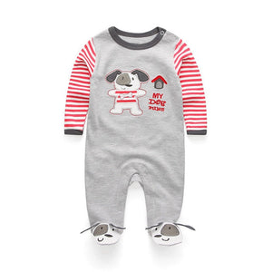 2020 baby clothes Full Sleeve cotton infantis baby clothing romper cartoon costume ropa bebe 3 6 9 12 M newborn boy girl clothes