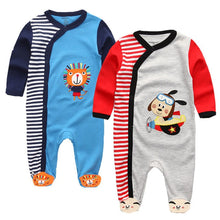 Cargar imagen en el visor de la galería, 2020 baby clothes Full Sleeve cotton infantis baby clothing romper cartoon costume ropa bebe 3 6 9 12 M newborn boy girl clothes
