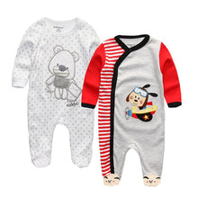 Cargar imagen en el visor de la galería, 2020 baby clothes Full Sleeve cotton infantis baby clothing romper cartoon costume ropa bebe 3 6 9 12 M newborn boy girl clothes
