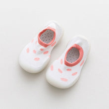 Cargar imagen en el visor de la galería, Summer Spring Leopard Soft Bottom Non-Slip Floor Socks Solid Color Toddler Girl Boy Shoes With Transparent Rubber Soles Kid Baby
