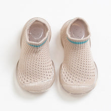 Cargar imagen en el visor de la galería, baby sock shoes for summer thin mesh non-slip short tube baby shoes cutout
