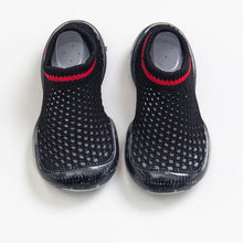 Cargar imagen en el visor de la galería, baby sock shoes for summer thin mesh non-slip short tube baby shoes cutout
