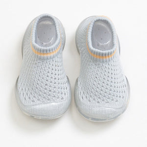 baby sock shoes for summer thin mesh non-slip short tube baby shoes cutout