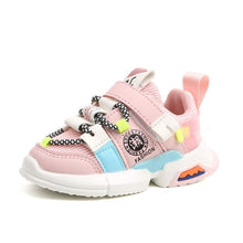 Cargar imagen en el visor de la galería, Autumn new arrivals girls sneakers shoes for baby toddler sneakers shoe size 21-30 fashion breathable baby sports shoes
