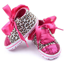 Carregar imagem no visualizador da galeria, Infant Newborn Baby Girls Polka Dots Heart Autumn Lace-Up First Walkers Sneakers Shoes Toddler Classic Casual Shoes
