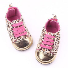 Carregar imagem no visualizador da galeria, Infant Newborn Baby Girls Polka Dots Heart Autumn Lace-Up First Walkers Sneakers Shoes Toddler Classic Casual Shoes
