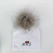 Carregar imagem no visualizador da galeria, newborn cotton hats  baby pom pom  photo props mrs mr children&#39;s kids hat  boy accessories toddler girl cap bonnet  baby hats
