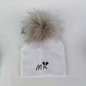 newborn cotton hats  baby pom pom  photo props mrs mr children's kids hat  boy accessories toddler girl cap bonnet  baby hats