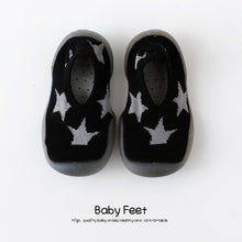 Cargar imagen en el visor de la galería, baby shoes with soft rubber baby girl baby boy floor sock shoes spring summer anti-slip
