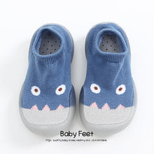 Cargar imagen en el visor de la galería, Baby Socks With Rubber Soles Cartoon baby shoes Infant Sock
