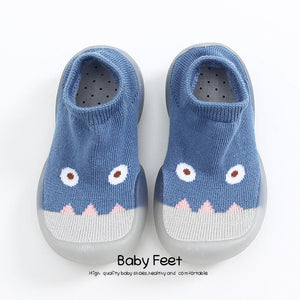 Baby Socks With Rubber Soles Cartoon baby shoes Infant Sock