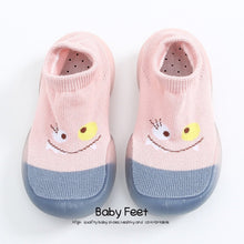 Cargar imagen en el visor de la galería, Baby Socks With Rubber Soles Cartoon baby shoes Infant Sock
