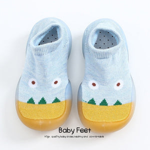 Baby Socks With Rubber Soles Cartoon baby shoes Infant Sock