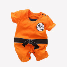 将图片加载到图库查看器，Baby Boy Clothes Newborn Rompers 100% Cotton Dragon Ball Vegeta Infant Jumpsuits Baby Long Sleeve Cartoon New born Clothing
