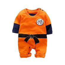 将图片加载到图库查看器，Baby Boy Clothes Newborn Rompers 100% Cotton Dragon Ball Vegeta Infant Jumpsuits Baby Long Sleeve Cartoon New born Clothing
