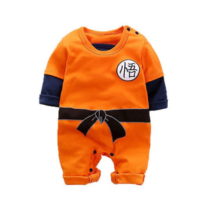 Baby Boy Clothes Newborn Rompers 100% Cotton Dragon Ball Vegeta Infant Jumpsuits Baby Long Sleeve Cartoon New born Clothing