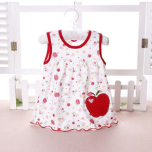 Cargar imagen en el visor de la galería, 2018 Summer Baby Dress New Girls Fashion Infantile Dresses Cotton Children&#39;s Clothes Flower Style Kids Clothing Princess Dress
