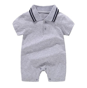 New Born Baby Clothing Summer Gentleman Rompers 0-12M Baby Boys Cotton Jumpsuit Baby Body Clothes Newborn Unisex Thin Costumes