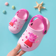 Cargar imagen en el visor de la galería, Genuine Peppa Pig Shoes Non-slip girls Boys Baby Sandals Summer Cartoon Indoor Outdoor Shoes Peppa George Pig Slippers Toys Gift
