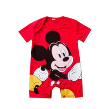 Carregar imagem no visualizador da galeria, Newborn Mickey Baby Rompers Disney Baby Girl Clothes Boy Clothing Roupas Bebe Infant Jumpsuits Outfits Minnie Kids Christmas
