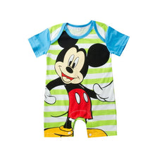 Carregar imagem no visualizador da galeria, Newborn Mickey Baby Rompers Disney Baby Girl Clothes Boy Clothing Roupas Bebe Infant Jumpsuits Outfits Minnie Kids Christmas
