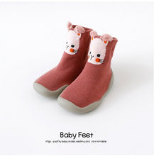 Cargar imagen en el visor de la galería, baby sock shoes baby girl baby boy floor anti-slip shoes
