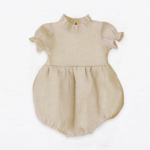 Newborn Baby Girls Rompers Ruffle Linen Cotton Baby Girl Clothes Spring Summer Backcross Jumpsuits Outfits Sunsuit Baby Clothing