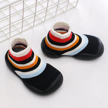 Carregar imagem no visualizador da galeria, Toddler Baby Knitted Leopard Floor Socks Shoes with Rubber Soles Infant Anti-slip Indoor Socks Newborn Spring Summer Autumn
