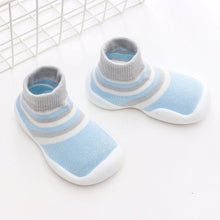 Carregar imagem no visualizador da galeria, Toddler Baby Knitted Leopard Floor Socks Shoes with Rubber Soles Infant Anti-slip Indoor Socks Newborn Spring Summer Autumn
