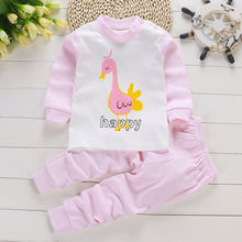 Cargar imagen en el visor de la galería, 2pcs Autumn Winter Baby Girls Boys Clothes Cartoon Long-Sleeve T-Shirt + Pant Suit Girls Clothing Set Children Clothing
