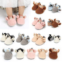 Cargar imagen en el visor de la galería, farfoot 2018 AU Toddler Girl snow Boots Shoes Newborn Baby Autumn Winter cotton Warm Soft Sole Plush Prewalker
