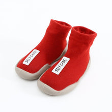 将图片加载到图库查看器，Baby Boys Girls Toddlers Moccasins Non-Skid Indoor Kids Floor Slipper Children Animal Breathable Cotton Knitted Shoes Ideal Gift
