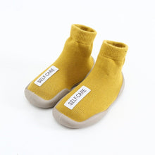 将图片加载到图库查看器，Baby Boys Girls Toddlers Moccasins Non-Skid Indoor Kids Floor Slipper Children Animal Breathable Cotton Knitted Shoes Ideal Gift
