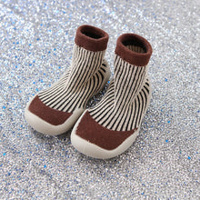 将图片加载到图库查看器，Baby Boys Girls Toddlers Moccasins Non-Skid Indoor Kids Floor Slipper Children Animal Breathable Cotton Knitted Shoes Ideal Gift
