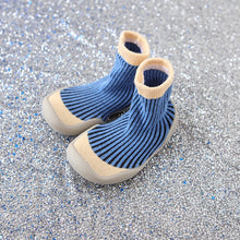 将图片加载到图库查看器，Baby Boys Girls Toddlers Moccasins Non-Skid Indoor Kids Floor Slipper Children Animal Breathable Cotton Knitted Shoes Ideal Gift
