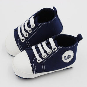 New Canvas Classic Sports Sneakers Newborn Baby Boys Girls First Walkers Shoes Infant Toddler Soft Sole Anti-slip Baby Shoes