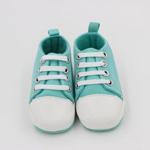 New Canvas Classic Sports Sneakers Newborn Baby Boys Girls First Walkers Shoes Infant Toddler Soft Sole Anti-slip Baby Shoes