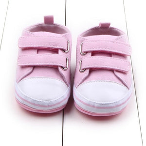 New Canvas Classic Sports Sneakers Newborn Baby Boys Girls First Walkers Shoes Infant Toddler Soft Sole Anti-slip Baby Shoes