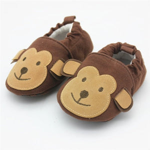 1 Pair Fashion Cotton Cloth First Walker Cartoon Baby Boy Girls Shoes Bebe Toddler Moccasins 0-24M Non-slip Soft Bottom Shoes