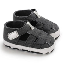 Carregar imagem no visualizador da galeria, Kids Newborn Baby Boys Fashion Summer Soft Crib Shoes First Walker Anti Slip Sandals Shoe
