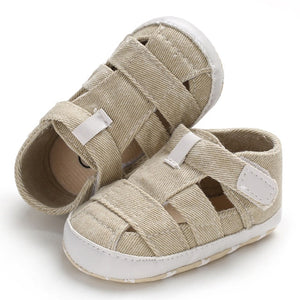 Kids Newborn Baby Boys Fashion Summer Soft Crib Shoes First Walker Anti Slip Sandals Shoe