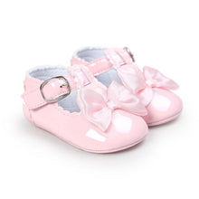 Cargar imagen en el visor de la galería, 12 Color Fashion Baby Girls Baby Shoes Cute Newborn First Walker Shoes Infant Letter Princess Soft Sole Bottom Anti-slip Shoes
