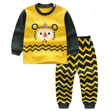 Cargar imagen en el visor de la galería, Autumn Winter 2020 Baby Boy Girls Clothes Cotton Girl Clothing Sets Cartoon Long-sleeved T-shirt+Pants Infant Clothes 2pcs Suit
