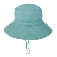 Cargar imagen en el visor de la galería, Summer Baby Hat for Girls Boys Kids Bucket Hat Spring Autumn Travel Beach Hat Baby Cap Sun Hats with Windproof Rope 16 Colors
