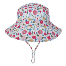 Cargar imagen en el visor de la galería, Summer Baby Hat for Girls Boys Kids Bucket Hat Spring Autumn Travel Beach Hat Baby Cap Sun Hats with Windproof Rope 16 Colors
